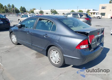 2009 Honda Civic Hybrid из США, поврежденный, VIN JHMFA36249S008166